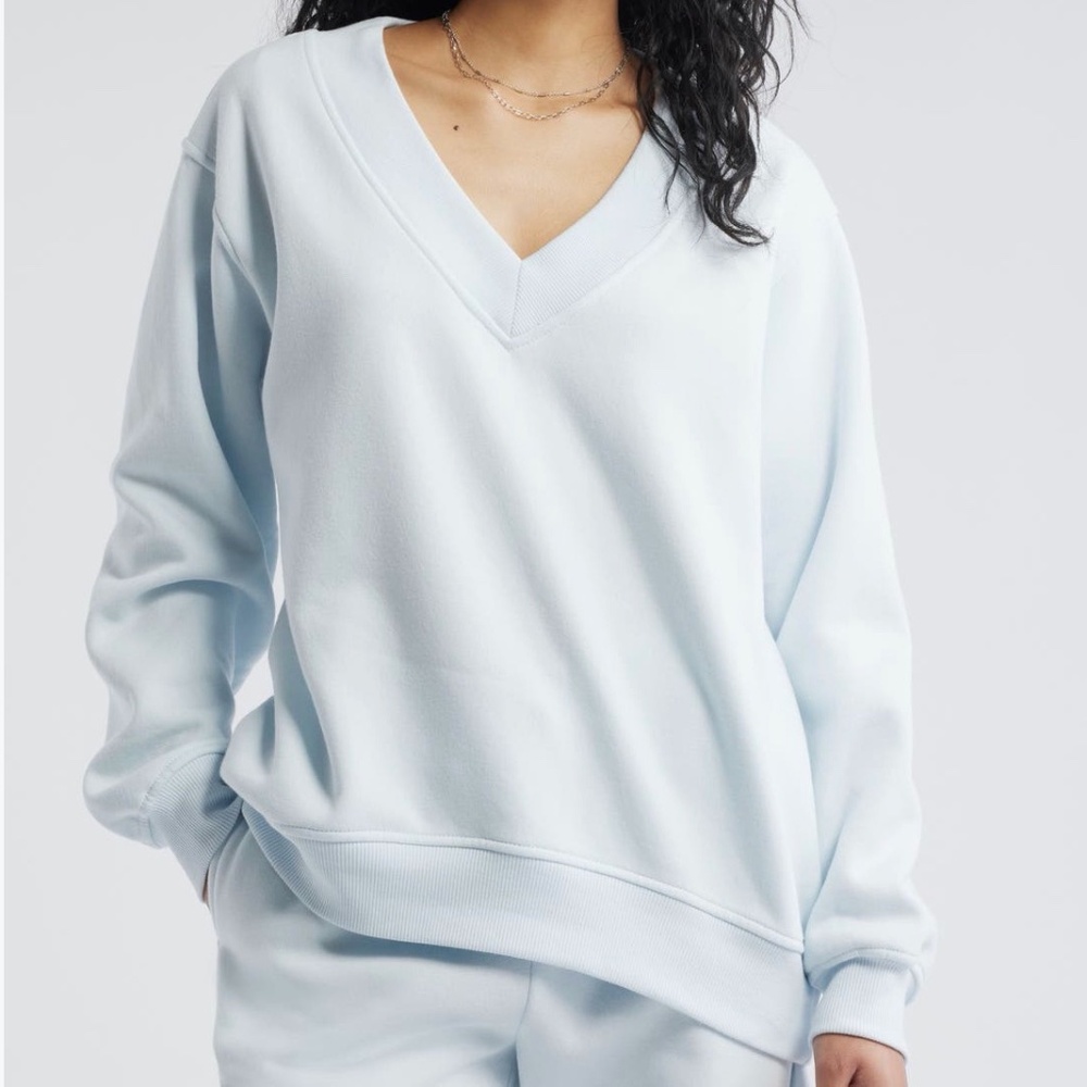 bp Oversized V-Neck Sweatshirt